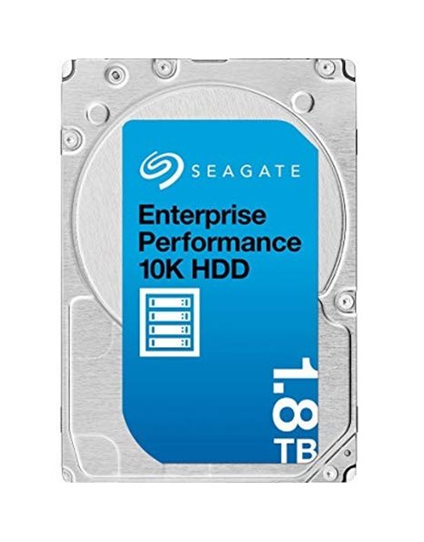 Seagate  Enterprise Performance 1.8TB HDD, 2.5-Inch, SAS 12Gbps, 10000rpm, 256MB Cache (ST1800MM0129)
