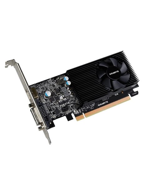 Gigabyte GeForce GT 1030 Low Profile 2GB DDR4, 64-Bit, DVI-D, HDMI (GV-N1030D4-2GL)