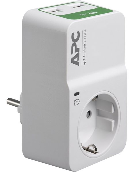 APC Essential SurgeArrest, 1 Οutlet With USB Charger (PM1WU2-GR)