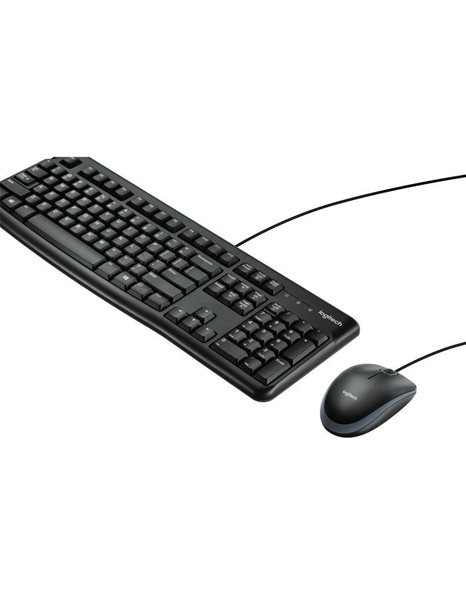 Logitech Wired Combo MK120 -US Keyboard And Mouse, (920-002562)