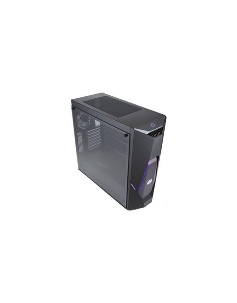 CoolerMaster MasterBox K500, Midi Tower, ATX, USB3.0, No PSU, Tempered Glass, RGB Led fan, Black (MCB-K500D-KGNN-S00)