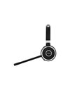 Jabra Evolve 65 MS Stereo  Bluetooth Headset with Charging Stand, Βlack (6599-823-399)