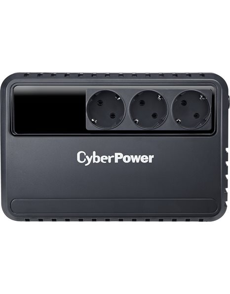 CyberPower BU650E UPS  Line Interactive 650VA 3-Schuko, Black