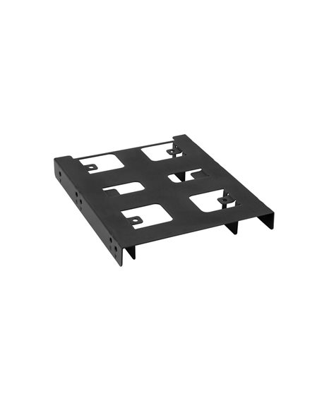Sharkoon Accessories 3.5-inch Bay Extension mounting frame HDD + SSD, Black (4044951013586)