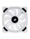 Corsair Case Fan LL120 RGB 120mm Dual Light Loop RGB LED PWM Fan, Single Pack, White (CO-9050091-WW)