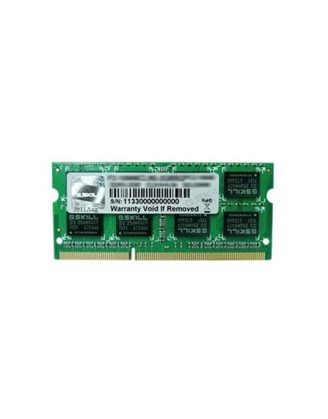 G.Skill For Mac 8GB 1600ΜHz SODIMM  DDR3 CL11 1.5V (FA-1600C11S-8GSQ)