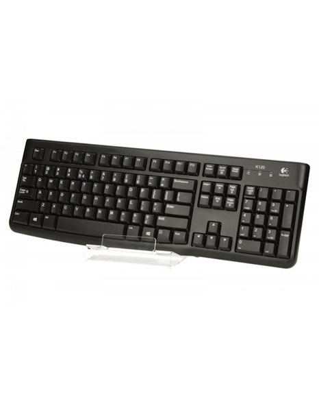 Logitech  K120 OEM Business Wired Keyboard US, Black (920-002479)