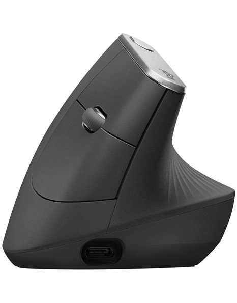 Logitech Wireless MX Vertical Advanced Ergonomic Mouse, Gray (910-005448)