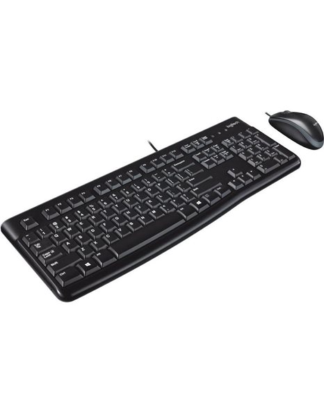 Logitech Wired Combo MK120 -US Keyboard And Mouse, (920-002562)