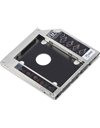 Digitus SSD/HDD Installation Frame for CD/DVD/Blu-ray drive slot, SATA to SATA III, 9.5 mm (DA-71108)