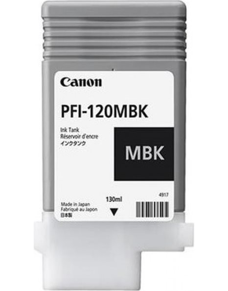 Canon Ink Tank PFI-120,130ml, Matte Black (2884C001)