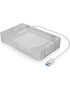 RaidSonic Icy Box USB 3.0 Enclosure for a 3.5/2.5-inch SATA III Drive, White (IB-AC705-6G)