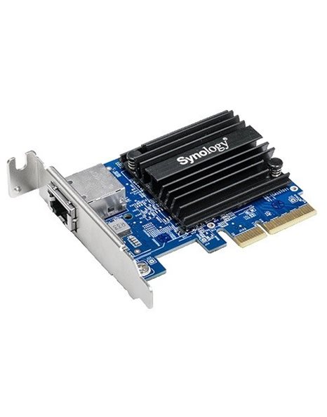 Synology E10G18-F2 Single-port, high-speed 10GBASE-T/NBASE-T add-in card for Synology NAS servers (E10G18-T1)