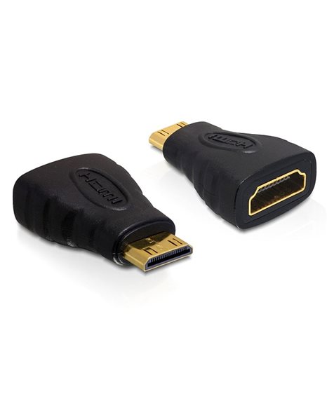 Delock Adapter High Speed HDMI C male to A female (65244)