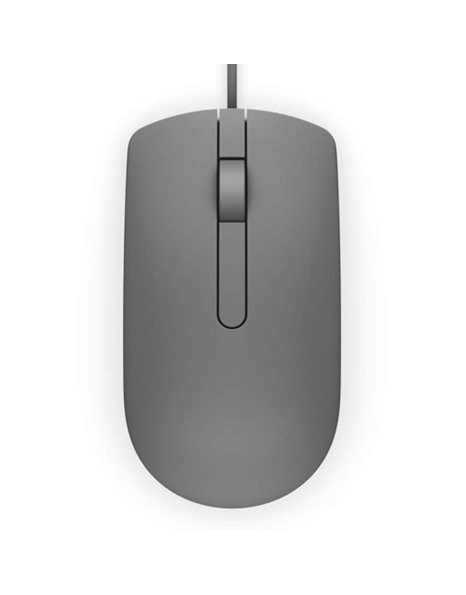 Dell MS116 Wired Optical Mouse, Grey (570-AAIT)