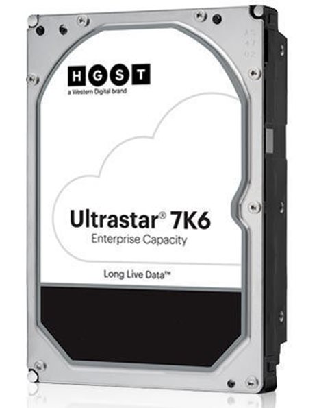 Western Digital Ultrastar 7K6 4TB HDD 3.5-Inch Hot Plug, 7200rpm, SAS, For 12G Servers (0B36048)