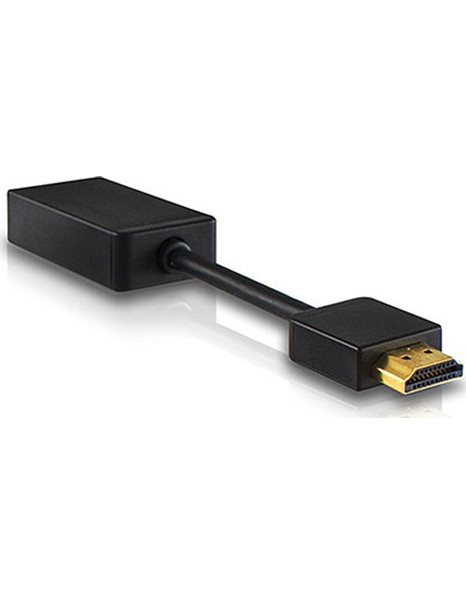 RaidSonic Icy Box IB-AC502 HDMI (Input) To VGA (Output), Balck (IB-AC502)