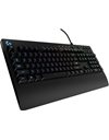 Logitech G213 Wired US RGB Gaming Keyboard, Black (920-008085)