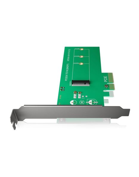 RaidSonic Icy Box PCI-Card, M.2 PCIe SSD to PCIe 3.0 x4 Host (IB-PCI208)