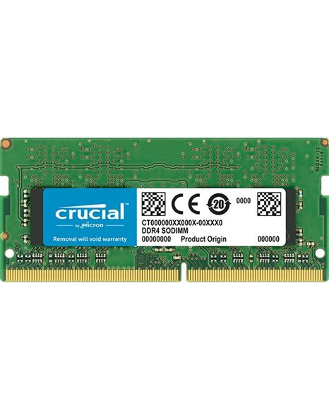 Crucial 4GB 2666MHz DDR4 SODIMM CL19 1.2V (CT4G4SFS8266)