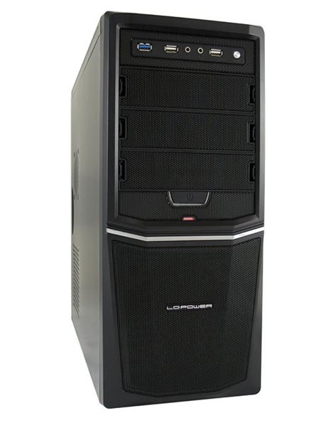 LC-Power Pro-924B, Midi Tower, ATX, USB 3.0, 420W PSU, Black (LC-924B)