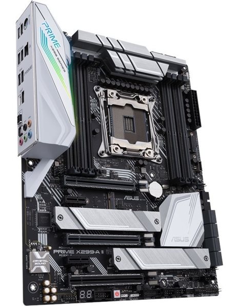 Asus Prime X299-A II, Intel, Socket 2066, ATX, 8xDDR4, 8xSATA3, M.2, RAID, GLAN, USB3.2 (90MB11F0-M0EAY0)