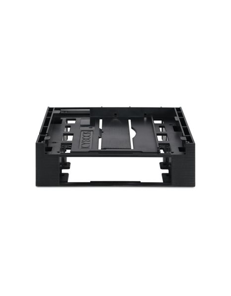 IcyDock FLEX-FIT Duo 5.25 Inch External Bay to 3.5 Inch HDD/Device Bay And Ultra Slim ODD Bay Mounting Kit Bracket (MB343SPO)