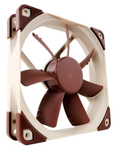 Noctua NF-S12A FLX 3-Pin Premium Cooling Fan, 120mm, Brown