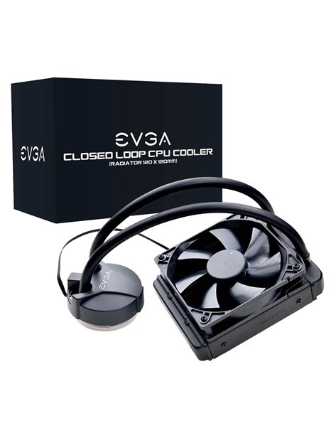 EVGA CLC 120 CL11 Liquid/Water CPU Cooler, Intel Cooling (400-HY-CL11-V1)