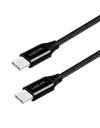 Logilink USB 2.0 cable, USB-C to USB-C, 1m, black (CU0154)