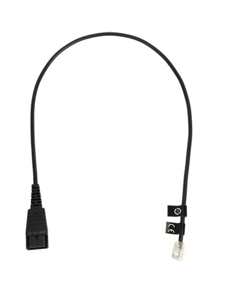 Jabra Quick Disconnect To RJ-10 Cable 0.5m (8800-00-01)