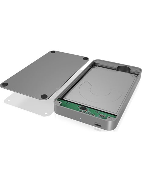 RaidSonic Icy Box USB 3.1 Type-C (Gen 2) enclosure for 2.5-inch SATA Drives, Anthracite (IB-247-C31)