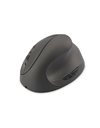 DIGITUS Ergonomic Vertical Wireless Mouse, Rechargeable Battery, Black (DA-20155)