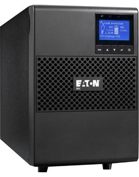 Eaton 9SX 2000i UPS 2000VA 8 Outlets, LCD Panel Professional Line Interactive Rackmount, Black (9SX2000I)