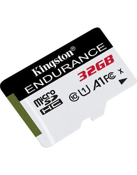 Kingston Endurance A1, 32GB, Flash Card MicroSDHC, Read 95MB/S- Write 45MB/S, U1, Class 10 (SDCE/32GB)
